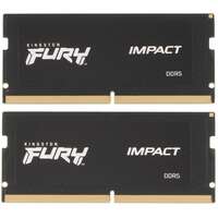 Модуль памяти SO-DIMM DDR5 32Gb (2x16Gb) PC38400 4800Mhz Kingston Fury Impact (KF548S38IBK2-32)