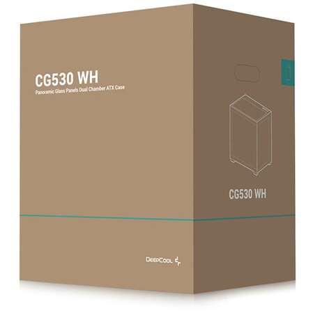 Корпус ATX Miditower Deepcool CG530 WH White