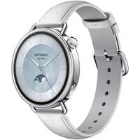 Умные часы Xiaomi Watch S4 41mm RU Leather Strap White