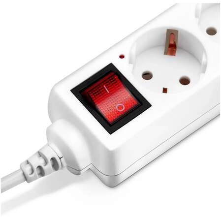 Удлинитель BURO BU-PS5.1/W 5 розеток 1.5м белый