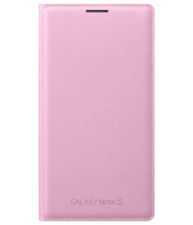 Чехол для Samsung Galaxy Note 3 N9000\N9005 Samsung Flip Wallet розовый
