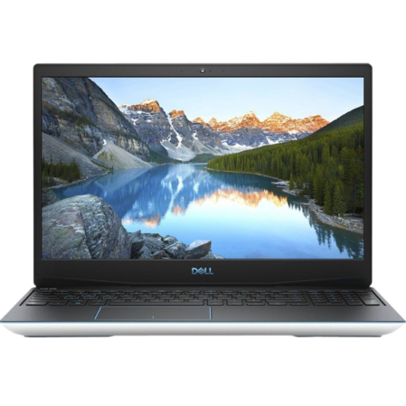 Ноутбук Dell G3 3590 Core i7 9750H/16Gb/1Tb+256Gb SSD/NV GTX1660Ti 6Gb/15.6" FullHD/Linux White