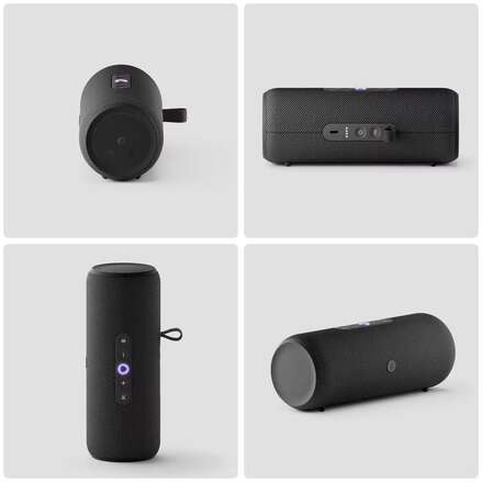 Умная колонка Яндекс Станция Стрит с голосовым помощником Алиса Black