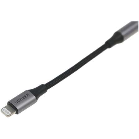Адаптер Ugreen Lightning to Jack 3.5 для подключения наушников US211 (30756)