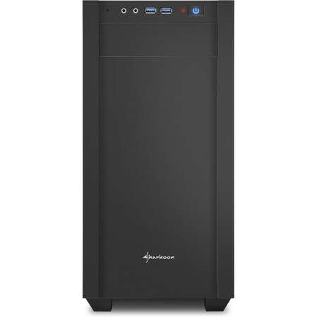 Корпус MicroATX Miditower Sharkoon S1000 Window Black