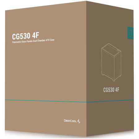 Корпус ATX Miditower Deepcool CG530 4F Black