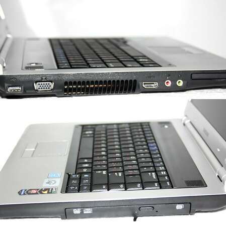 Ноутбук Samsung R503/DS01 RM-74/3G/320G/3470 512Mb/DVD/15.4/WiFi/BT/DOS Black / Silver 6cell