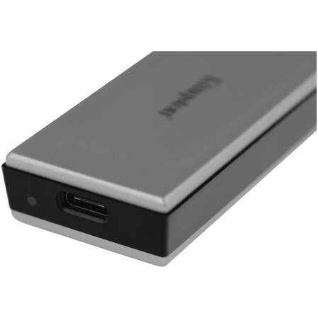 Внешний SSD-накопитель 1Tb Kingston XS2000 SXS2000/1000G (SSD) USB 3.2 серебристый