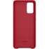 Чехол для Samsung Galaxy S20+ SM-G985 Leather Cover красный