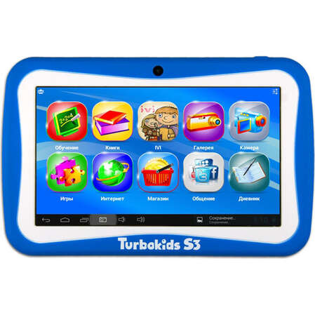 Планшет для детей TurboPad TurboKids S3 Cortex A9 1,0Ггц/1Гб/8Гб/7" 1024*600/WiFi/Android 4.2/синий