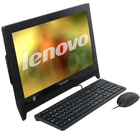 Моноблок Lenovo IdeaCentre C260 19.5" J1800/4G/500G/DVD-RW/Wi-Fi/cam/DOS/Black