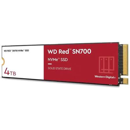 Внутренний SSD-накопитель 4000Gb Western Digital Red SN700 (WDS400T1R0C ) M.2 2280 PCIe NVMe 3.0 x4