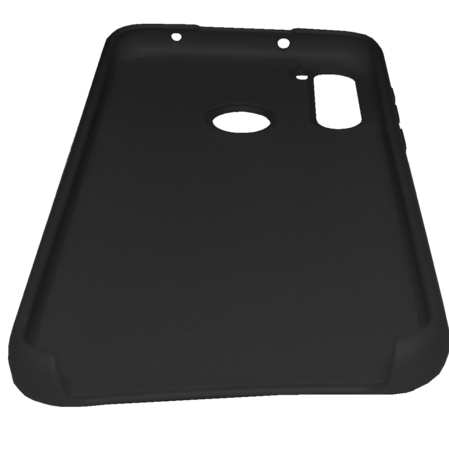 Чехол для Xiaomi Redmi Note 8 Brosco Softrubber черный