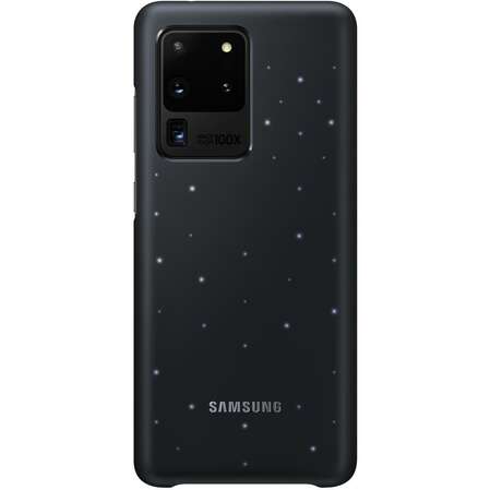 Чехол для Samsung Galaxy S20 Ultra SM-G988 Smart LED Cover черный