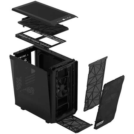 Корпус MicroATX Minitower Fractal Design Meshify 2 Mini TG Dark Tint Black