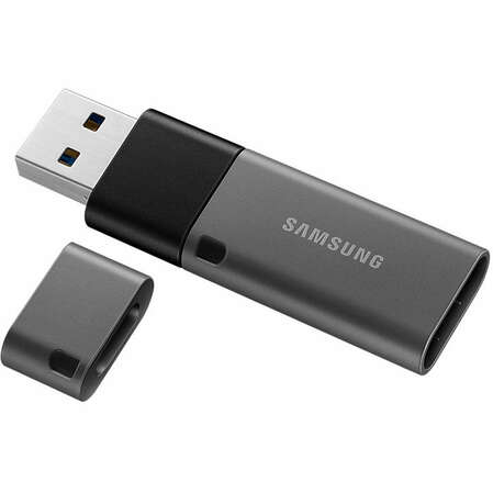 USB Flash накопитель 64GB Samsung DUO Plus ( MUF-64DB/APC ) USB3.1 Черный