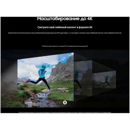 Телевизор 55" Samsung QE55Q70DAUXRU 2024 (4K UHD 3840x2160, Smart TV) серый (EAC)