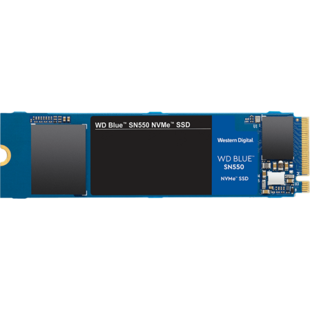 Внутренний SSD-накопитель 500Gb Western Digital Blue SN550 (WDS500G2B0C) M.2 2280 PCIe NVMe 3.0 x4