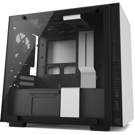 Корпус Mini-ITX Minitower NZXT H200 CA-H200B-W1 Mini-ITX White/Black