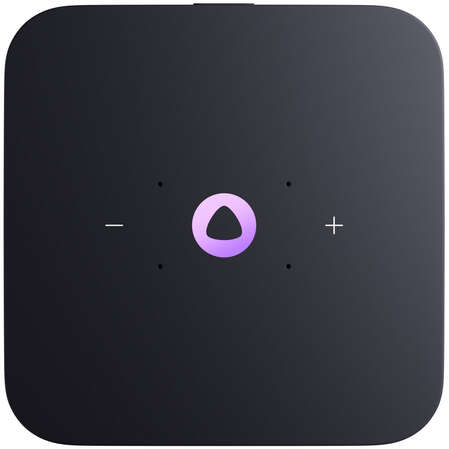 Умная колонка Яндекс Станция Миди с голосовым помощником Алиса Black