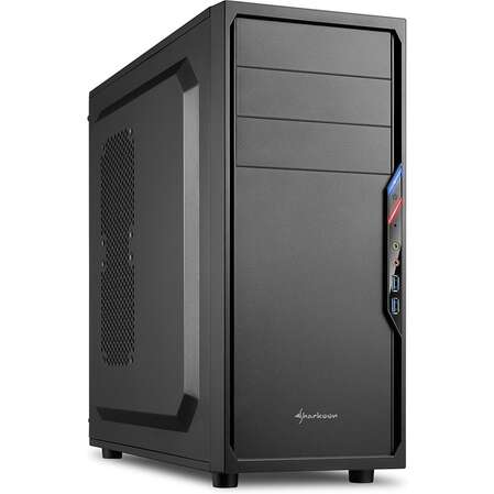 Корпус ATX Miditower Sharkoon VS4-V Black
