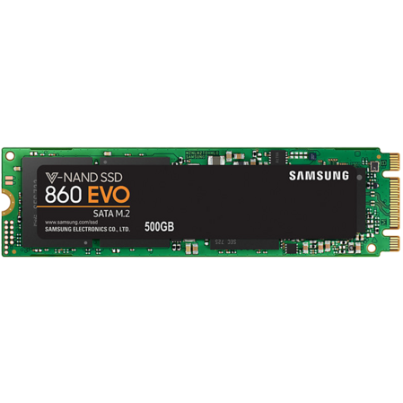 Внутренний SSD-накопитель 500Gb Samsung 860 Evo (MZ-N6E500BW) M.2 SATA3