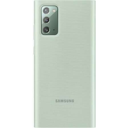 Чехол для Samsung Galaxy Note 20 SM-N980 Smart Clear View Cover мятный