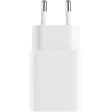 Сетевое зарядное устройство Xiaomi Mi 20W charger Type C, белое