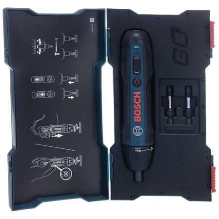 Аккумуляторная отвертка Bosch GO 2 kit 06019H2100