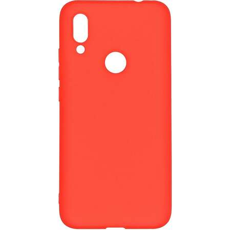 Чехол для Xiaomi Redmi 7 Pero софт-тач красный