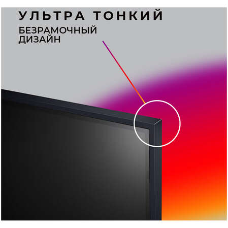 Телевизор 55" LG 55QNED80T6A.ARUG 2024 (4K UHD 3840x2160, Smart TV) черный титан (EAC)
