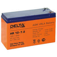 Батарея Delta HR 12-7.2, 12V 7.2Ah (Battery replacement APC rbc2, rbc5, rbc12, rbc22, rbc32 151мм/94мм/65мм)