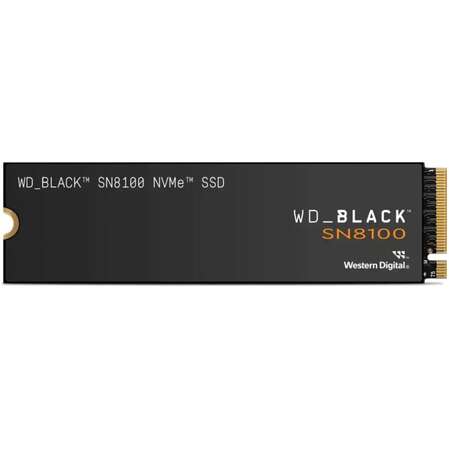 Внутренний SSD-накопитель 1000Gb Western Digital Black SN8100 Heatsink (WDS100T1XHM) M.2 2280 PCIe NVMe 5.0 x4