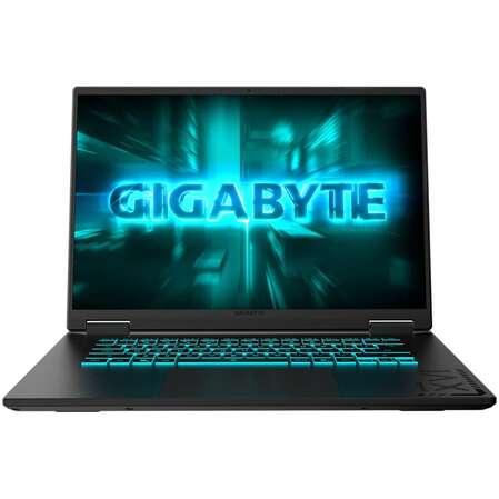 Ноутбук Gigabyte A16 GA6H Core i5 13420H/16Gb/512Gb SSD/NV RTX5050 8Gb/16" FullHD+/DOS Black