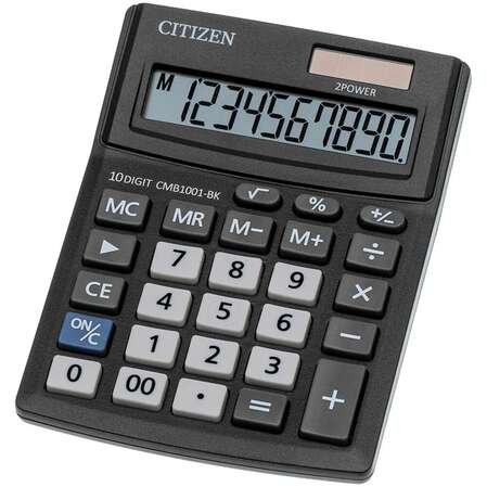 Калькулятор Citizen CMB1001BK черный 10-разр.