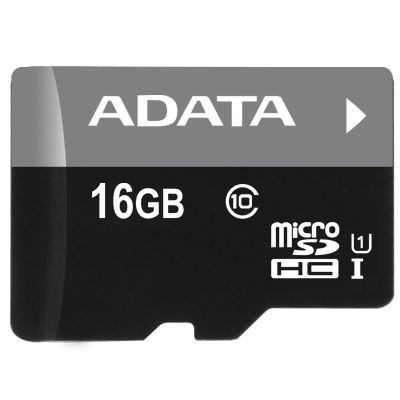 Micro SecureDigital 16Gb HC A-Data Premier UHS-I Class 10 (AUSDH16GUICL10-R)