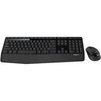Клавиатура+мышь Logitech Wireless MK345 Black