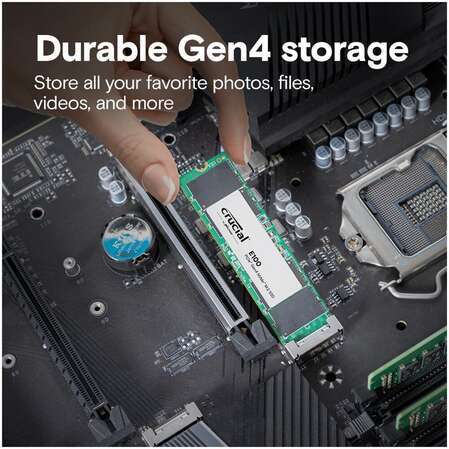 Внутренний SSD-накопитель 480Gb Crucial E100 (CT480E100SSD8) M.2 2280 PCIe NVMe 4.0 x4
