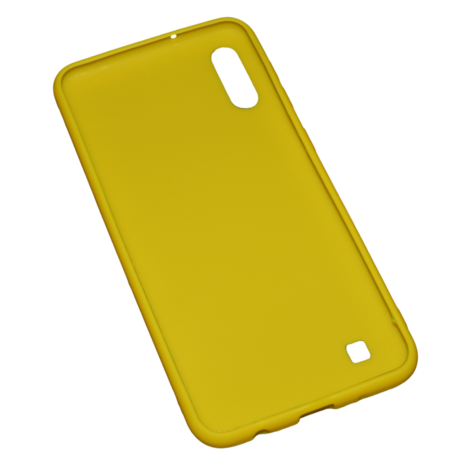 Чехол для Samsung Galaxy A10 (2019) SM-A105 Zibelino Soft Matte желтый