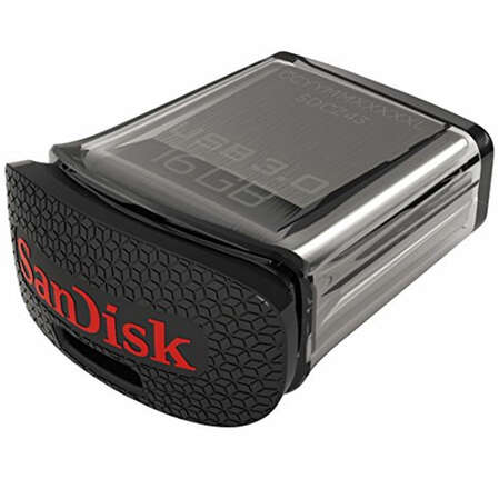 USB Flash накопитель 16GB SanDisk Ultra Fit (SDCZ43-016G-G46) USB 3.0 Черный