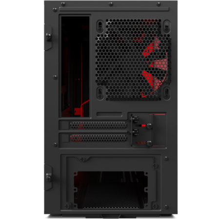Корпус Mini-ITX Minitower NZXT H200i CA-H200W-BR Mini-ITX Black/Red