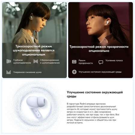 Bluetooth гарнитура Xiaomi Redmi Buds 5 White