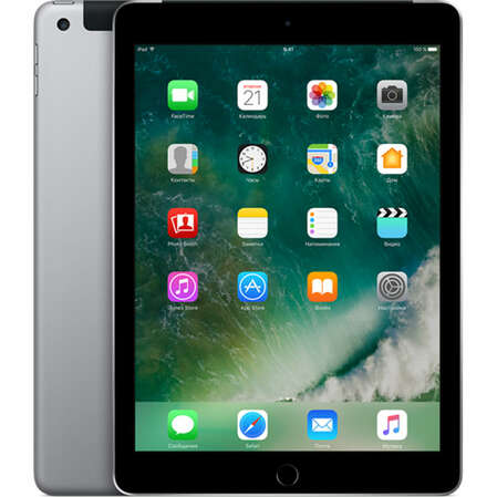 Планшет Apple iPad 9.7 128Gb WiFi + Cellular Space Gray (MP262RU/A)