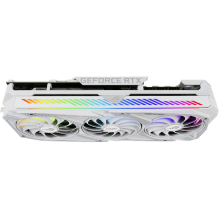 Видеокарта ASUS GeForce RTX 3080 10240Mb, Strix White V2 O10G (ROG-Strix-RTX3080-O10G-White-V2) 2xHDMI, 3xDP, Ret