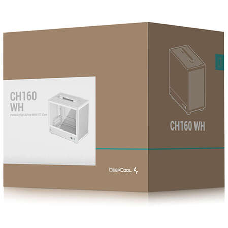 Корпус Mini-ITX Deepcool CH160 WH White