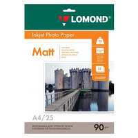 Фотобумага Lomond A4, 90гр, 25л белый матовое для струйной печати (0102029)