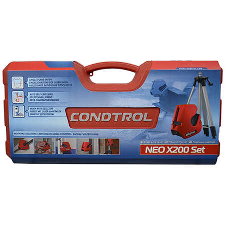 Лазерный нивелир CONDTROL NEO X200 set 1-2-123