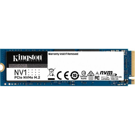Внутренний SSD-накопитель 500Gb Kingston NV1 SNVS/500G M.2 2280 PCIe NVMe 3.0 x4