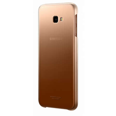 Чехол для Samsung Galaxy J4+ (2018) SM-J415 Gradation Cover золотистый