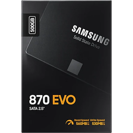 Внутренний SSD-накопитель 500Gb Samsung 870 Evo (MZ-77E500BW) SATA3 2.5"